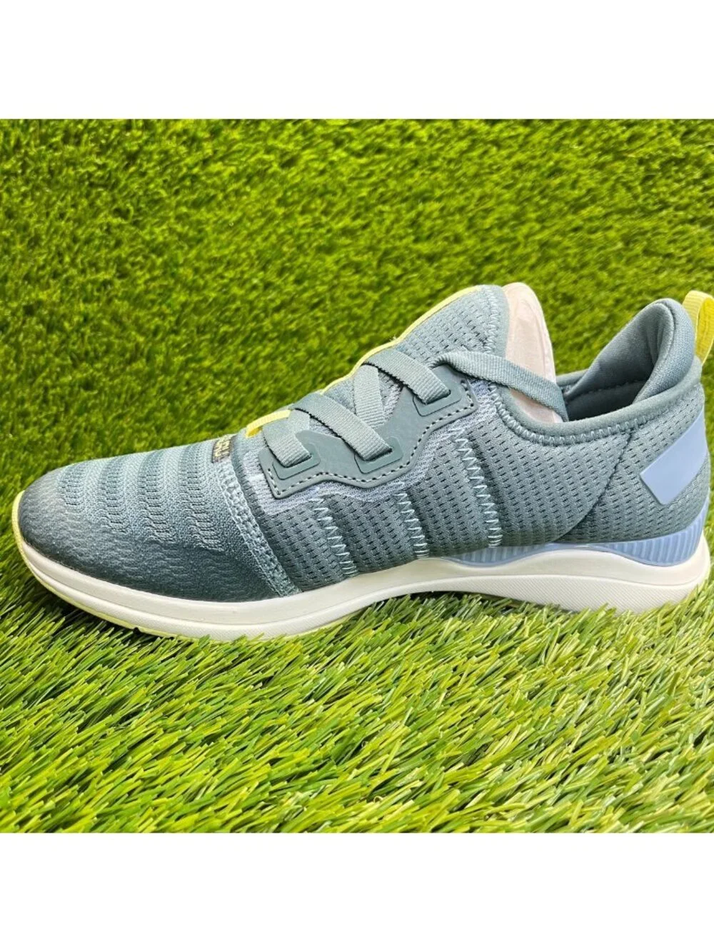 Kuru Stride Move Womens Size 7.5 Blue White Athletic Running Shoes Sneakers